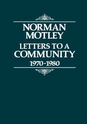 Letters to a Community 1970-1980