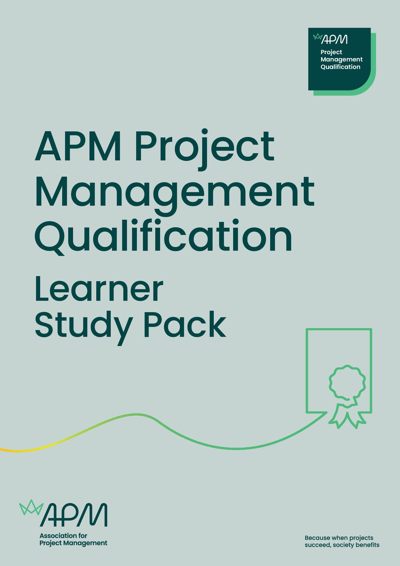 APM Project Management Qualification Learner Study Pack