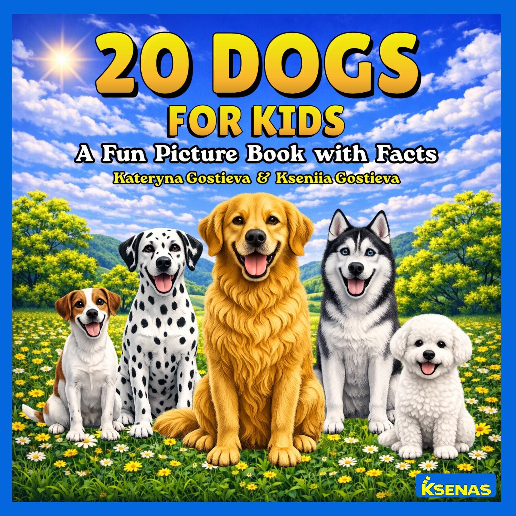 20 DOGS FOR KIDS: A Fun Picture Book with Facts