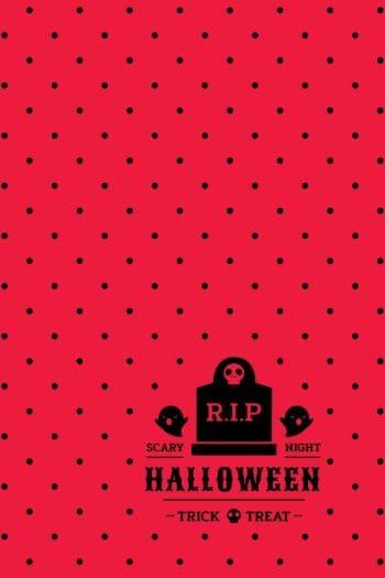 Happy Halloween Lifestyle Notebook, Wide Ruled, 180 Pages (90 Shts), Dotted Lines, Write-in Journal, US Trade (6 x 9 In) (Book 9)