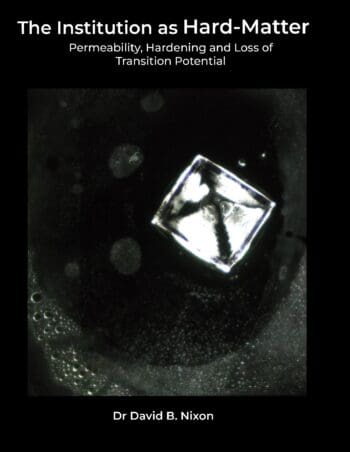 The Institution as Hard-Matter: Permeability, Hardening and Loss of Transition Potential (US Letter Hardcover Edition)