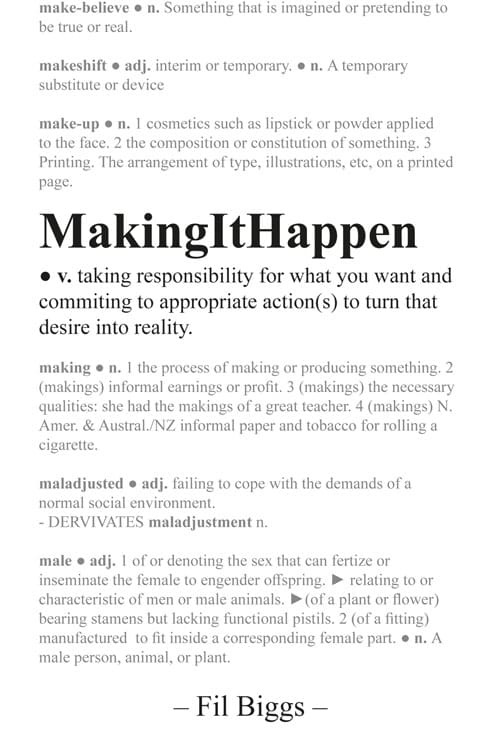 Making It Happen