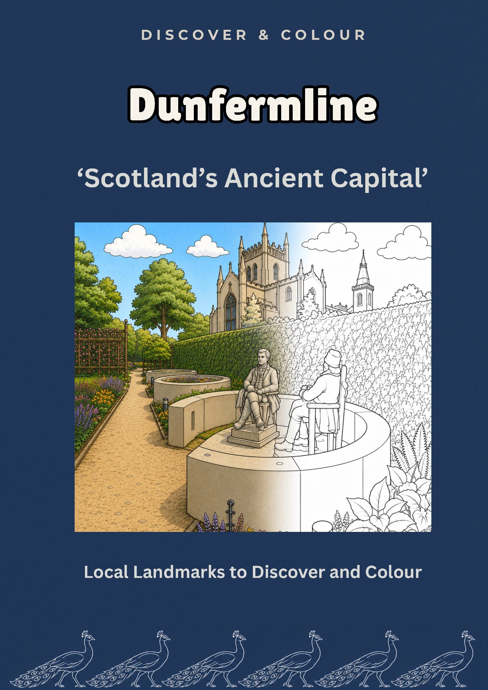 Discover & Colour: Dunfermline