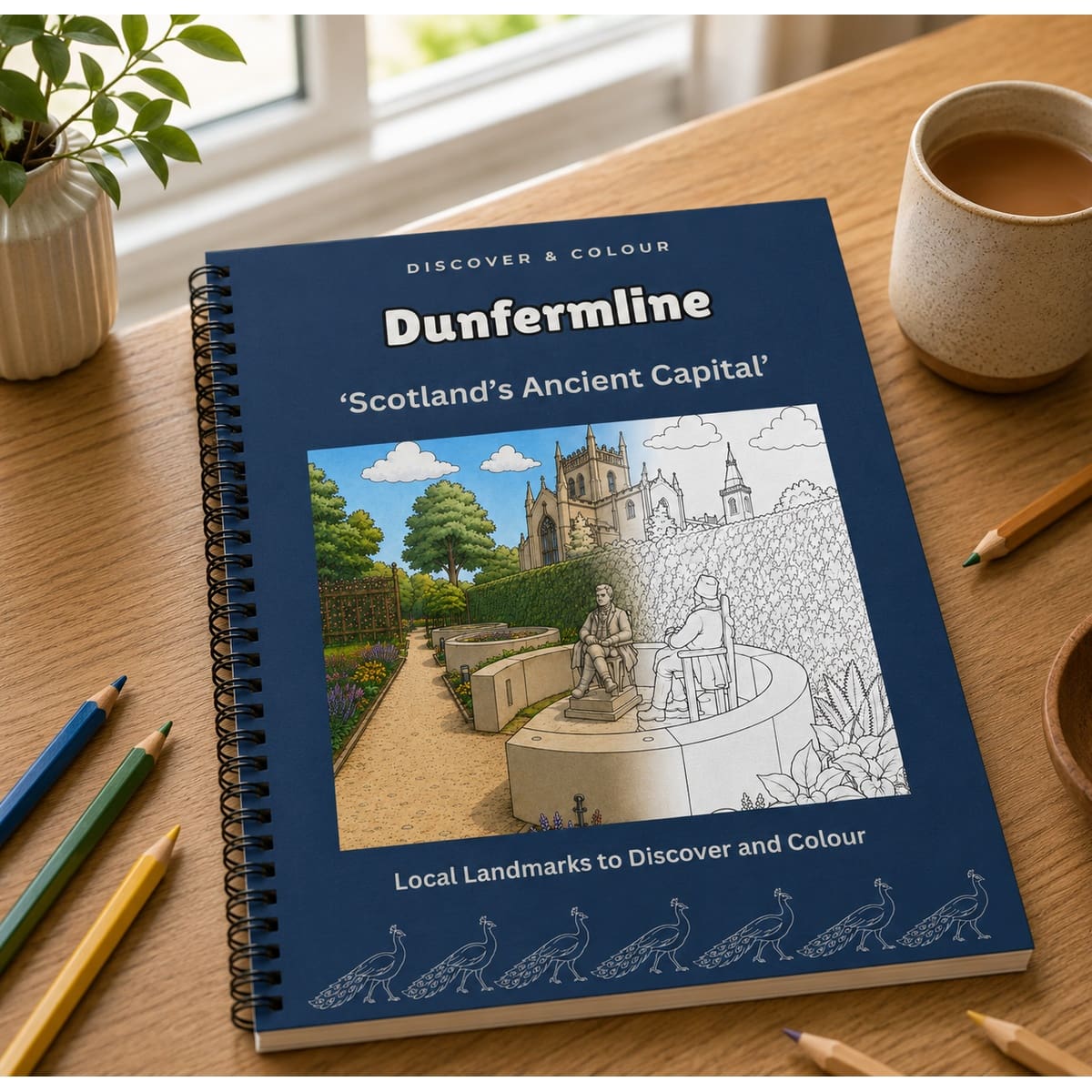 Discover & Colour: Dunfermline