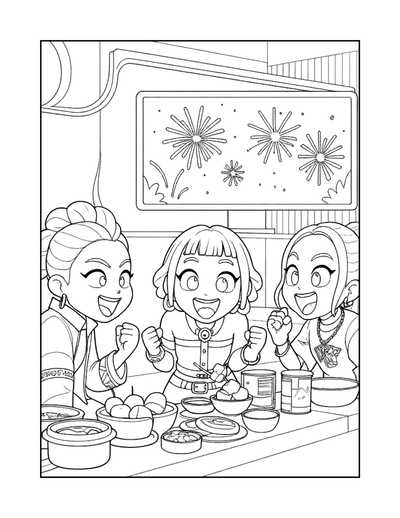 KPop Demon Hunters Coloring Book