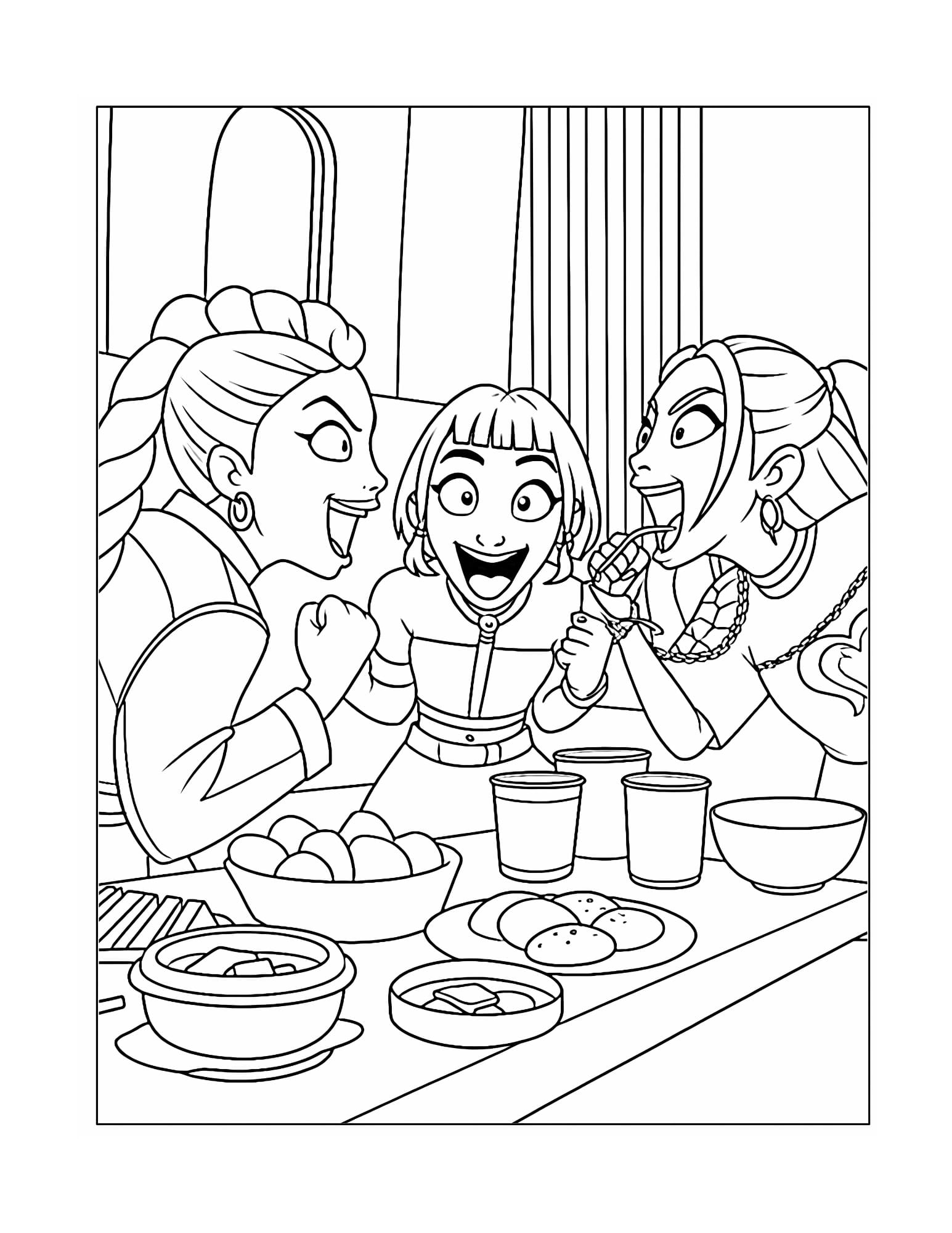 KPop Demon Hunters Coloring Book