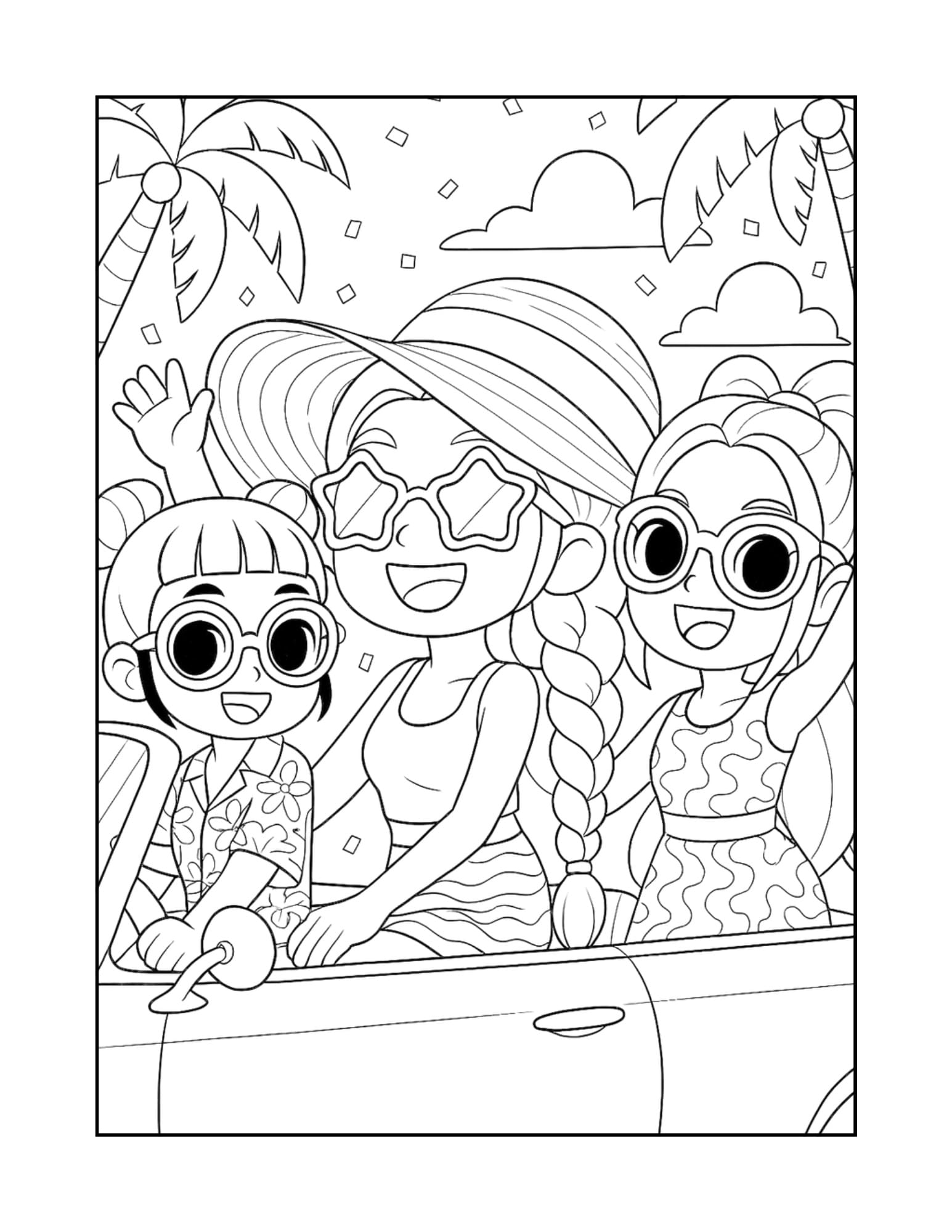 KPop Demon Hunters Coloring Book