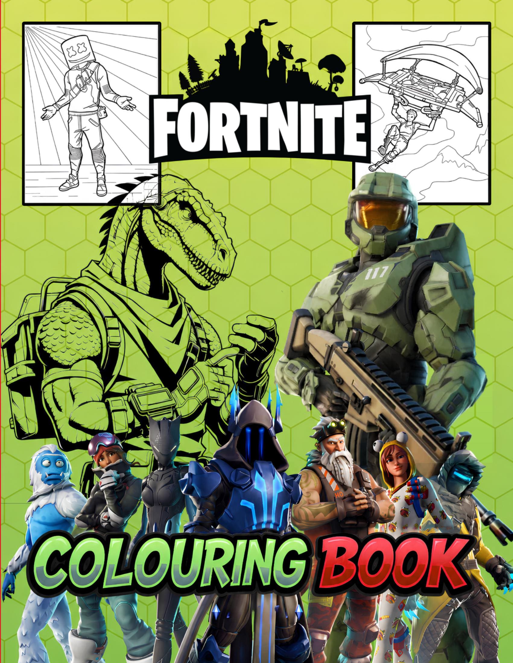 Fortnite Colouring Book