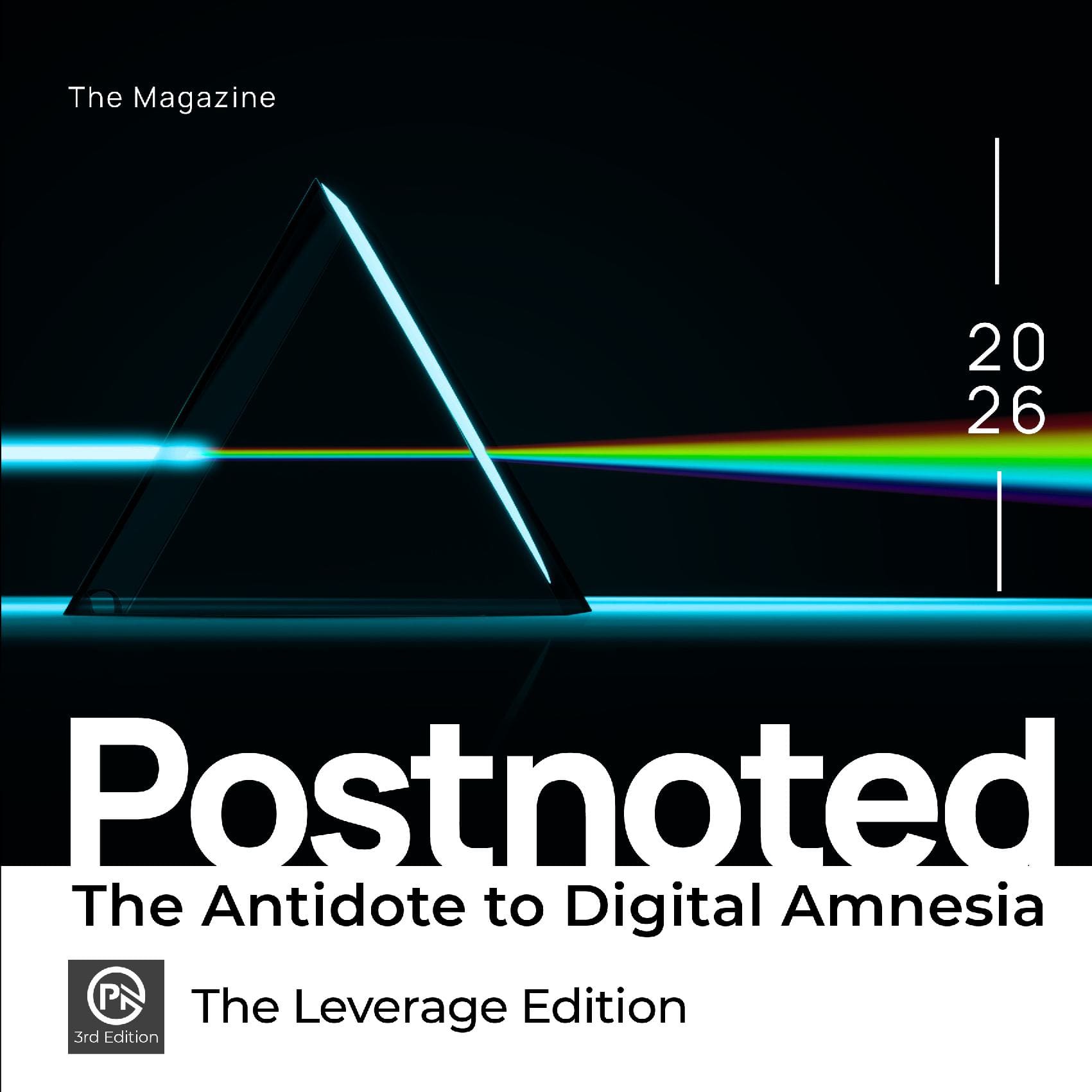 Postnoted: The Antidote to Digital Amnesia (3)