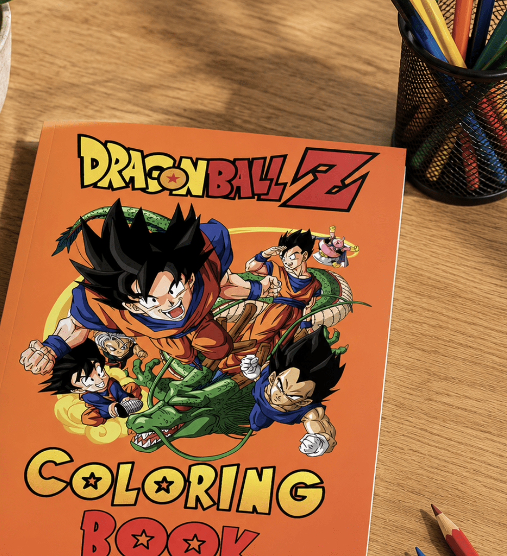 Epic Dragon Ball Coloring Book Adventures