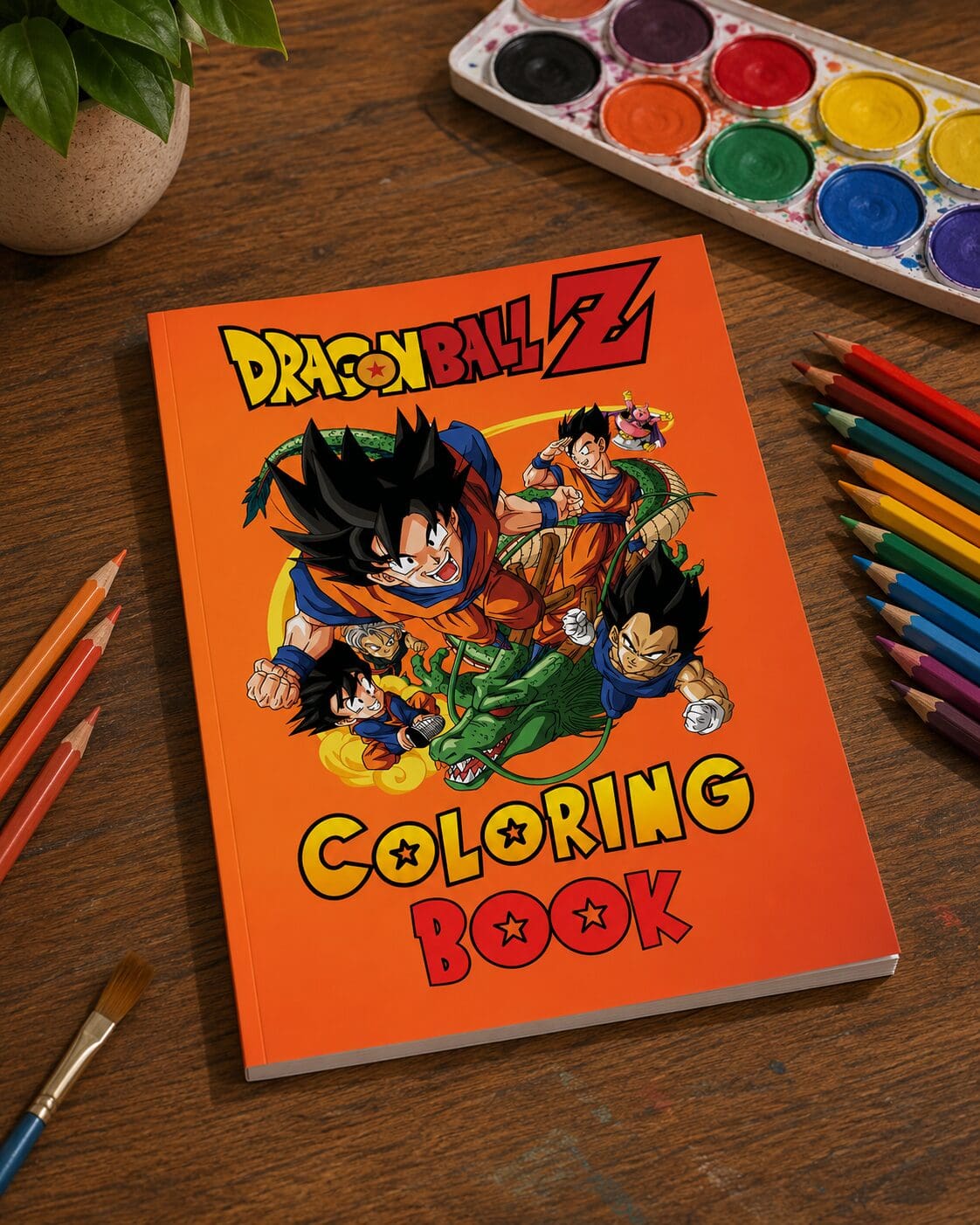 Epic Dragon Ball Coloring Book Adventures