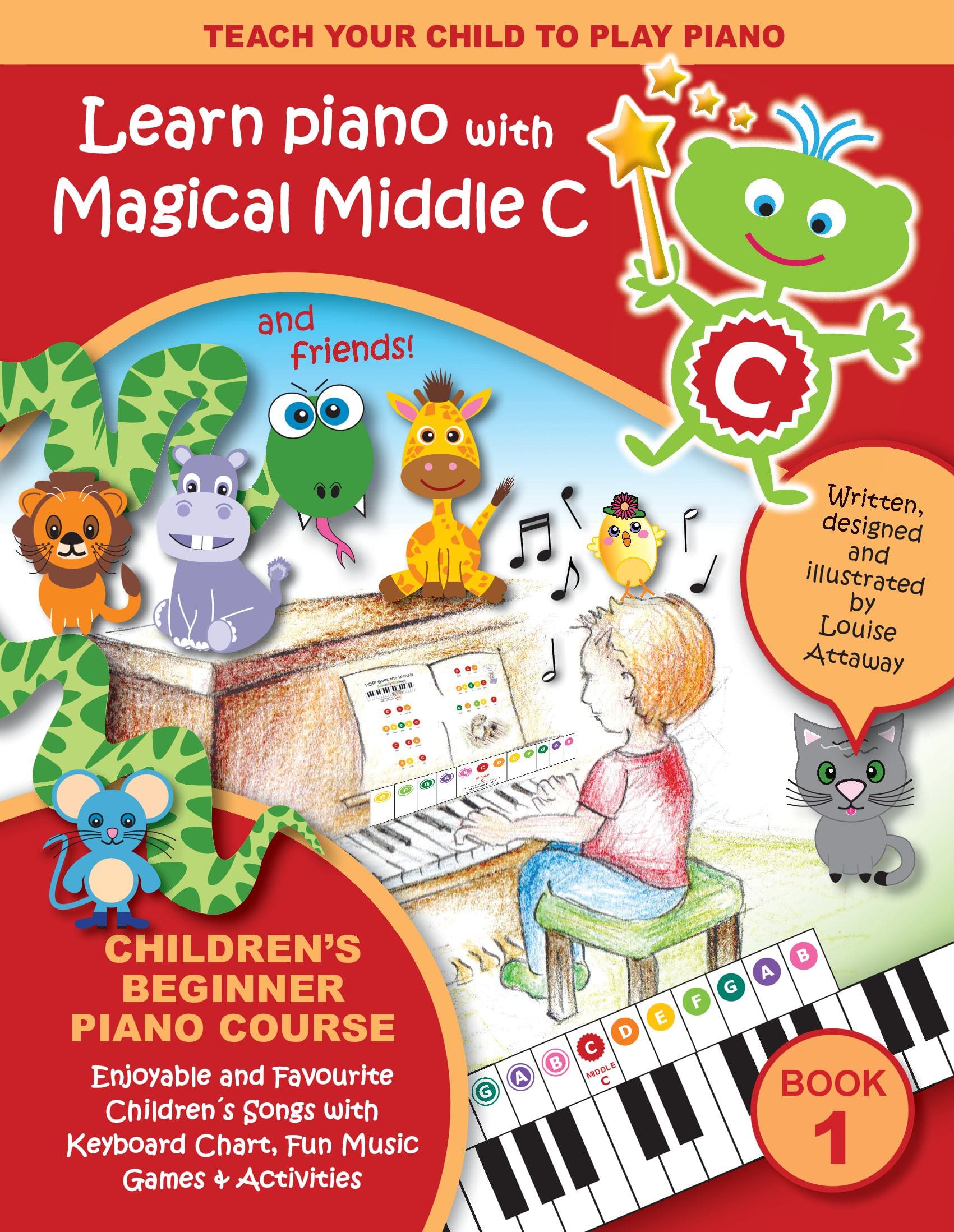 Learn piano with Magical Middle C