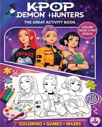 KPop Demon Hunters Activity Book