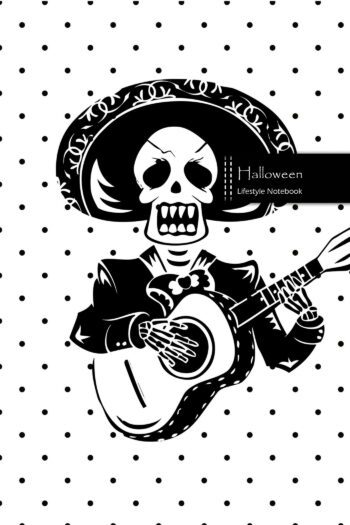 Halloween Lifestyle Notebook, Wide Ruled, 180 Pages (90 Shts), Dotted Lines, Write-in Journal, US Trade (6 x 9 In) (Book 1)
