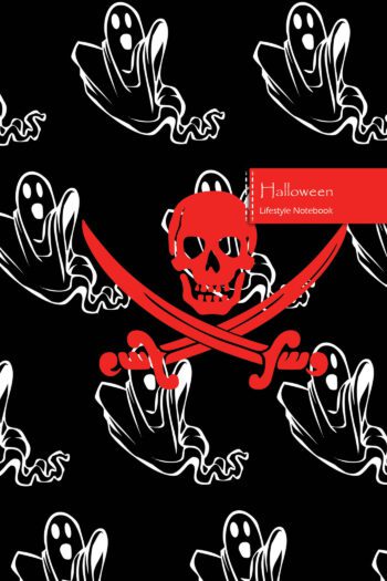 Halloween Lifestyle Notebook, Wide Ruled, 180 Pages (90 Shts), Dotted Lines, Write-in Journal, US Trade (6 x 9 In) (Book 9)