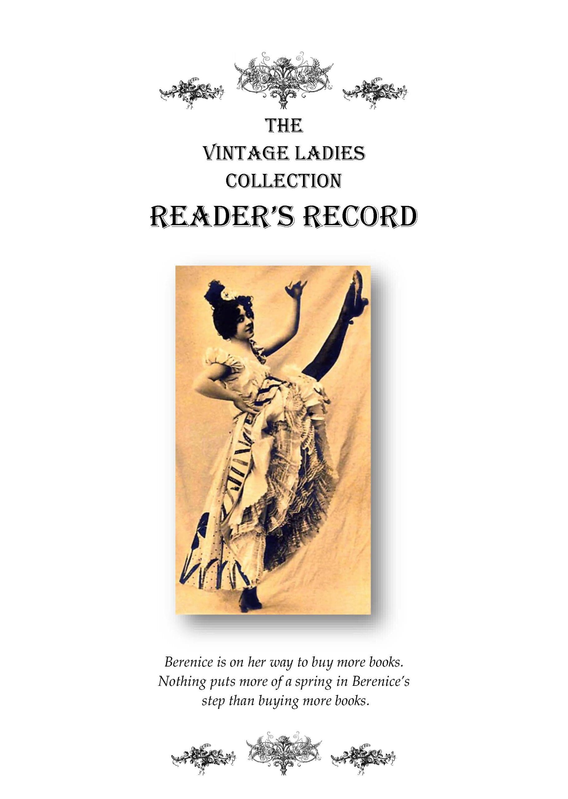 Vintage Ladies Collection Reader's Record (Jane Austen)