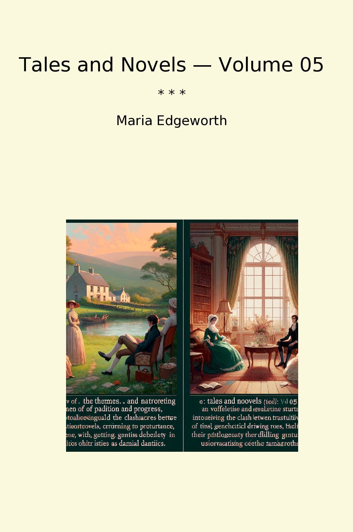 Tales and Novels — Volume 05