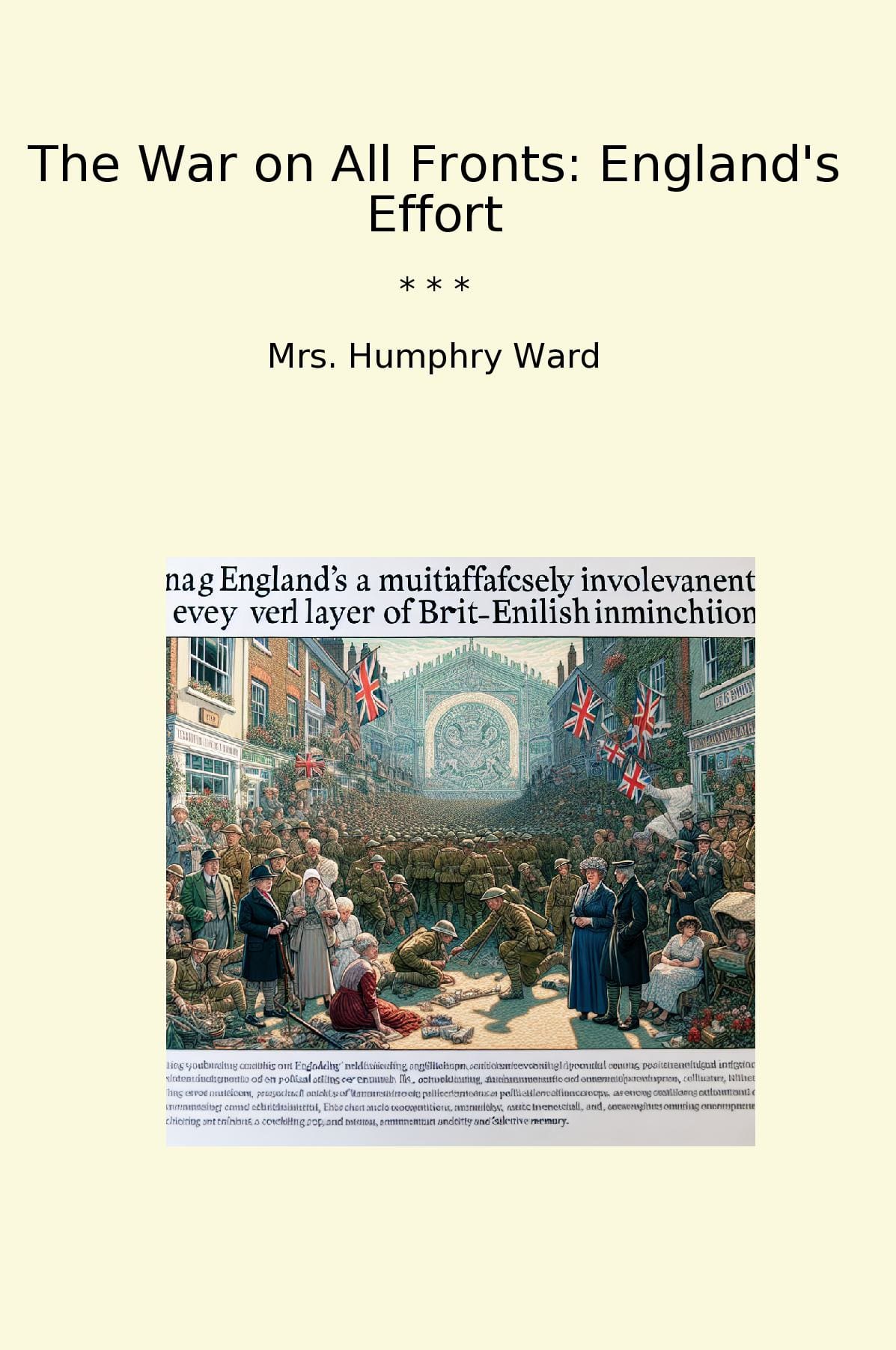 The War on All Fronts: England's Effort