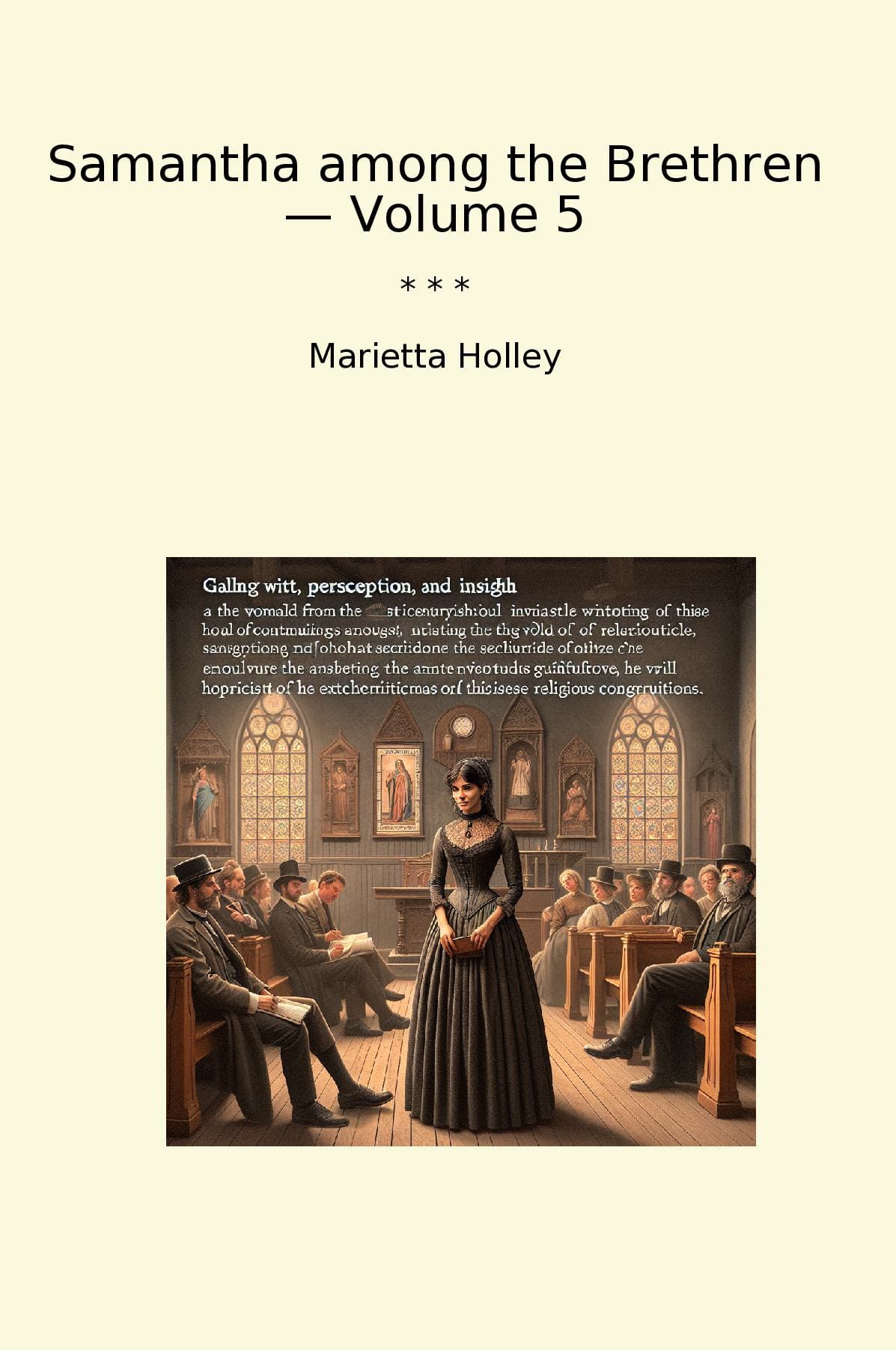 Samantha among the Brethren — Volume 5