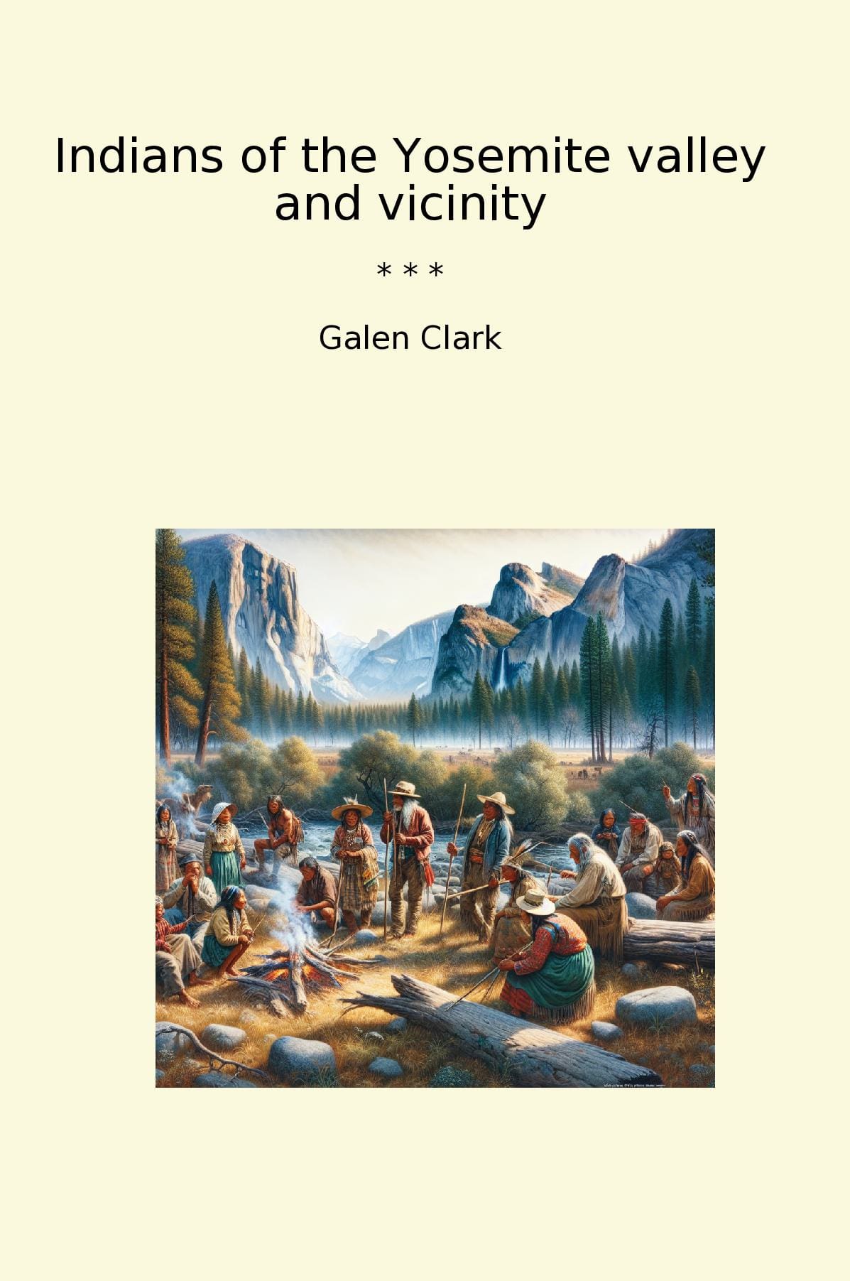Indians of the Yosemite valley and vicinity