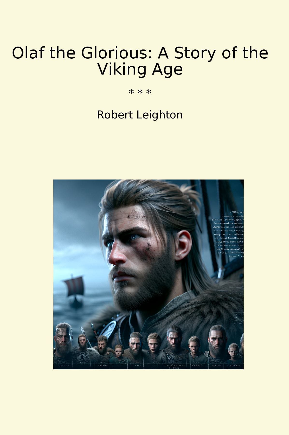 Olaf the Glorious: A Story of the Viking Age