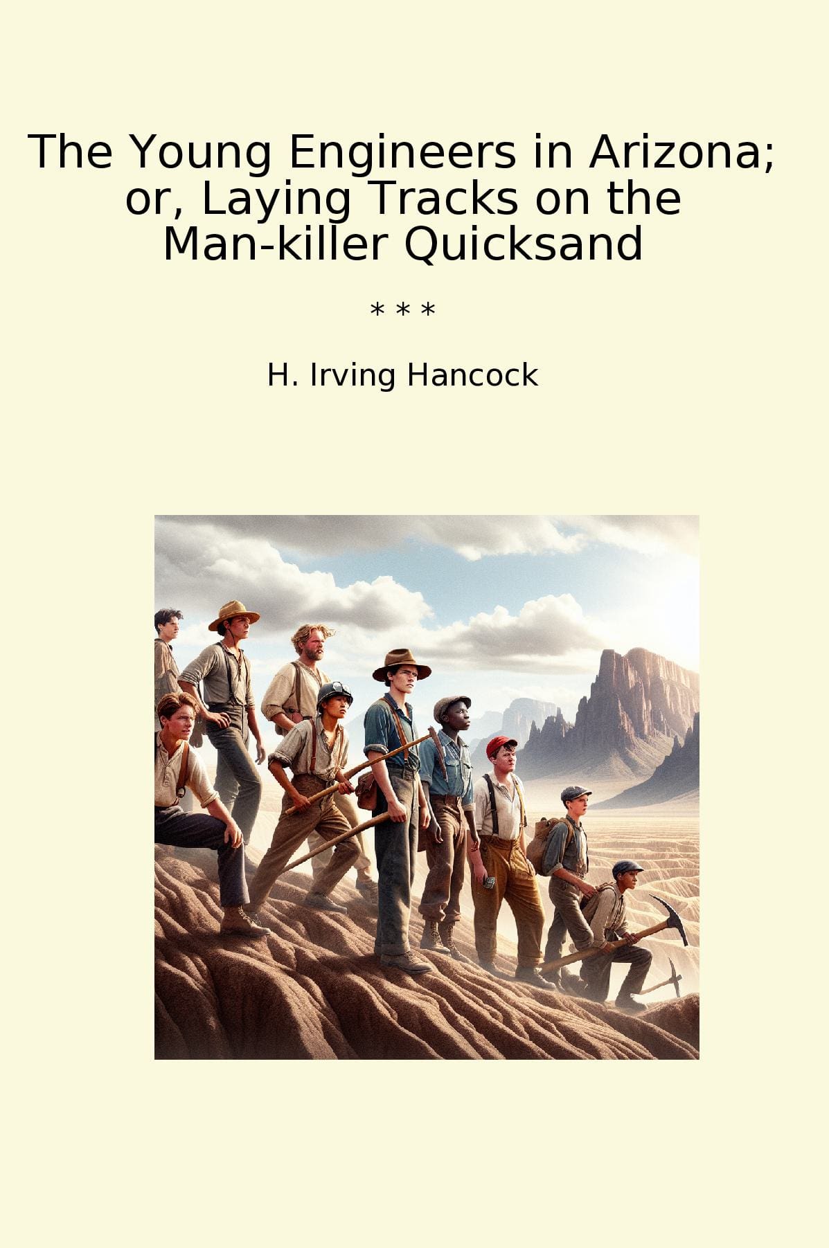 The Young Engineers in Arizona; or, Laying Tracks on the Man-killer Quicksand