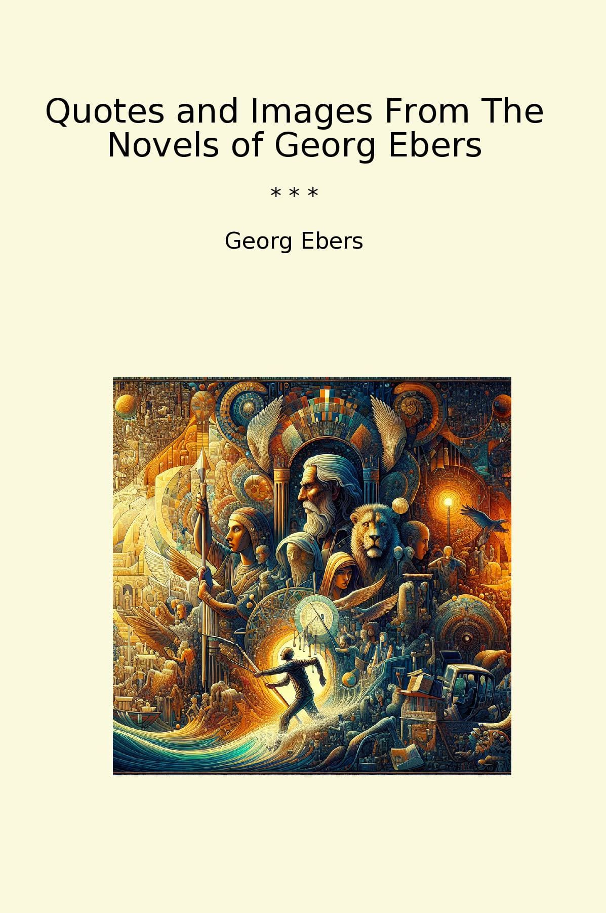 Quotes and Images From The Novels of Georg Ebers