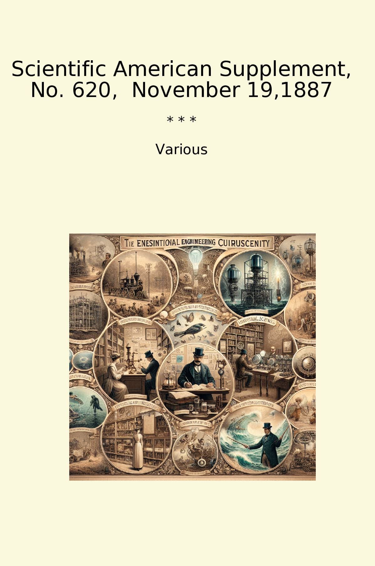 Scientific American Supplement, No. 620, November 19,1887