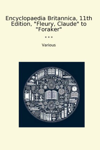 Encyclopaedia Britannica, 11th Edition, "Fleury, Claude" to "Foraker"