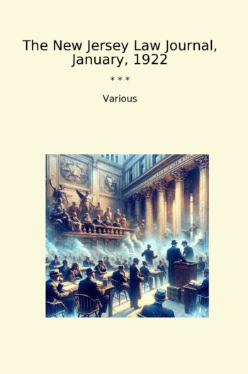 The New Jersey Law Journal, January, 1922