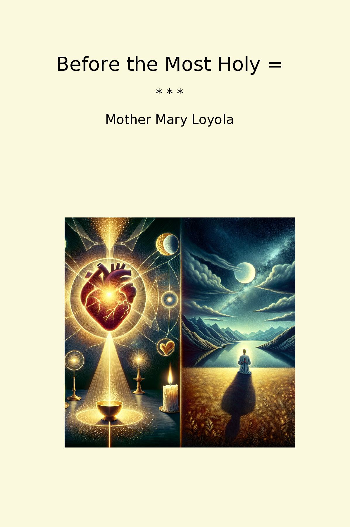 Before the Most Holy =