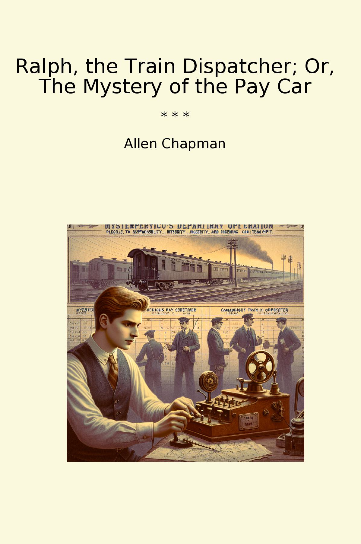 Ralph, the Train Dispatcher; Or, The Mystery of the Pay Car