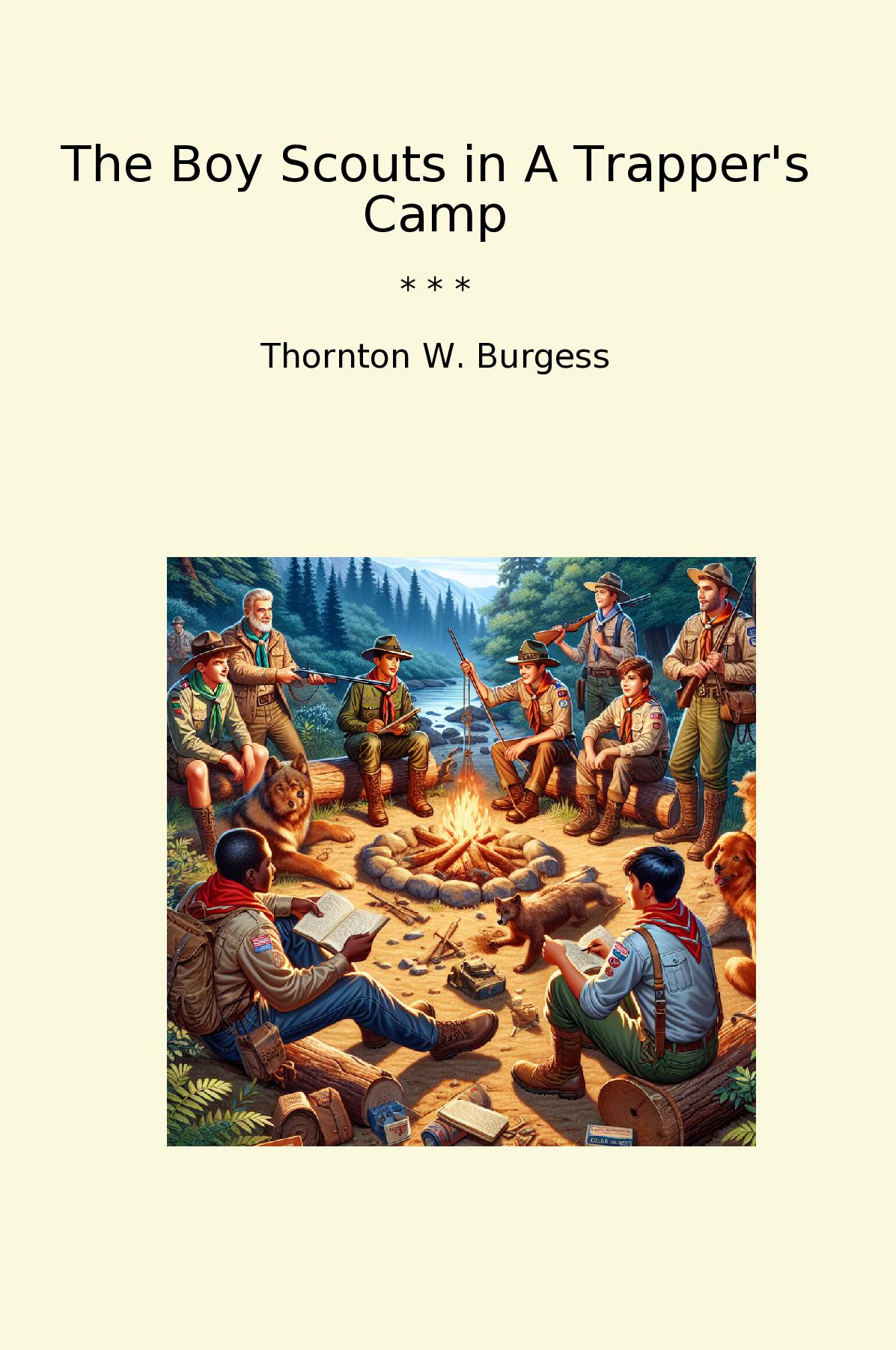 The Boy Scouts in A Trapper's Camp