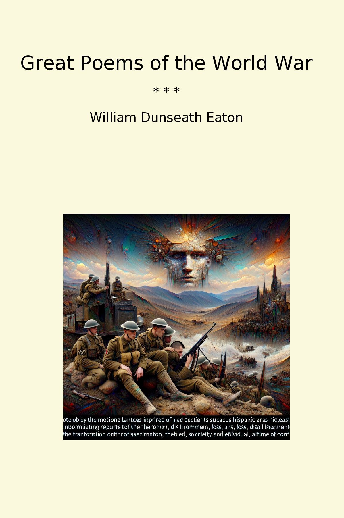 Great Poems of the World War