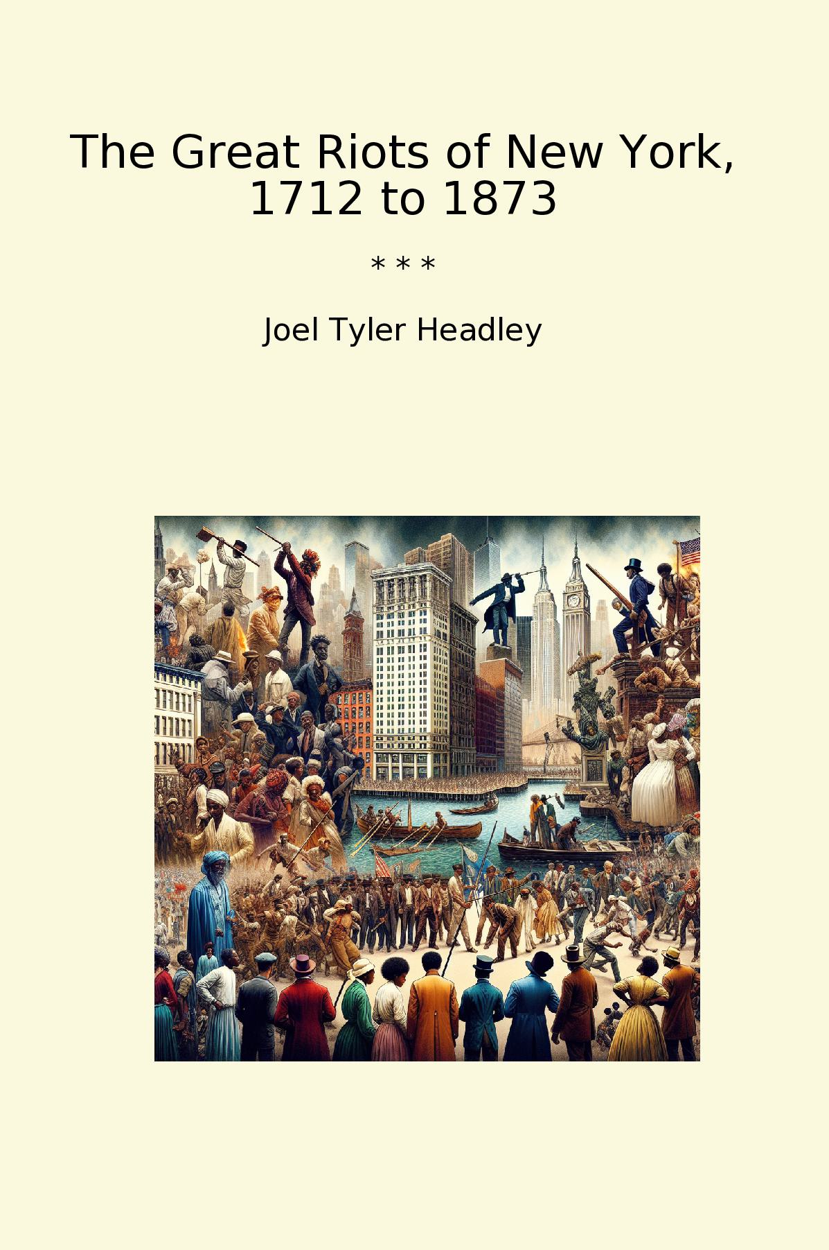The Great Riots of New York, 1712 to 1873