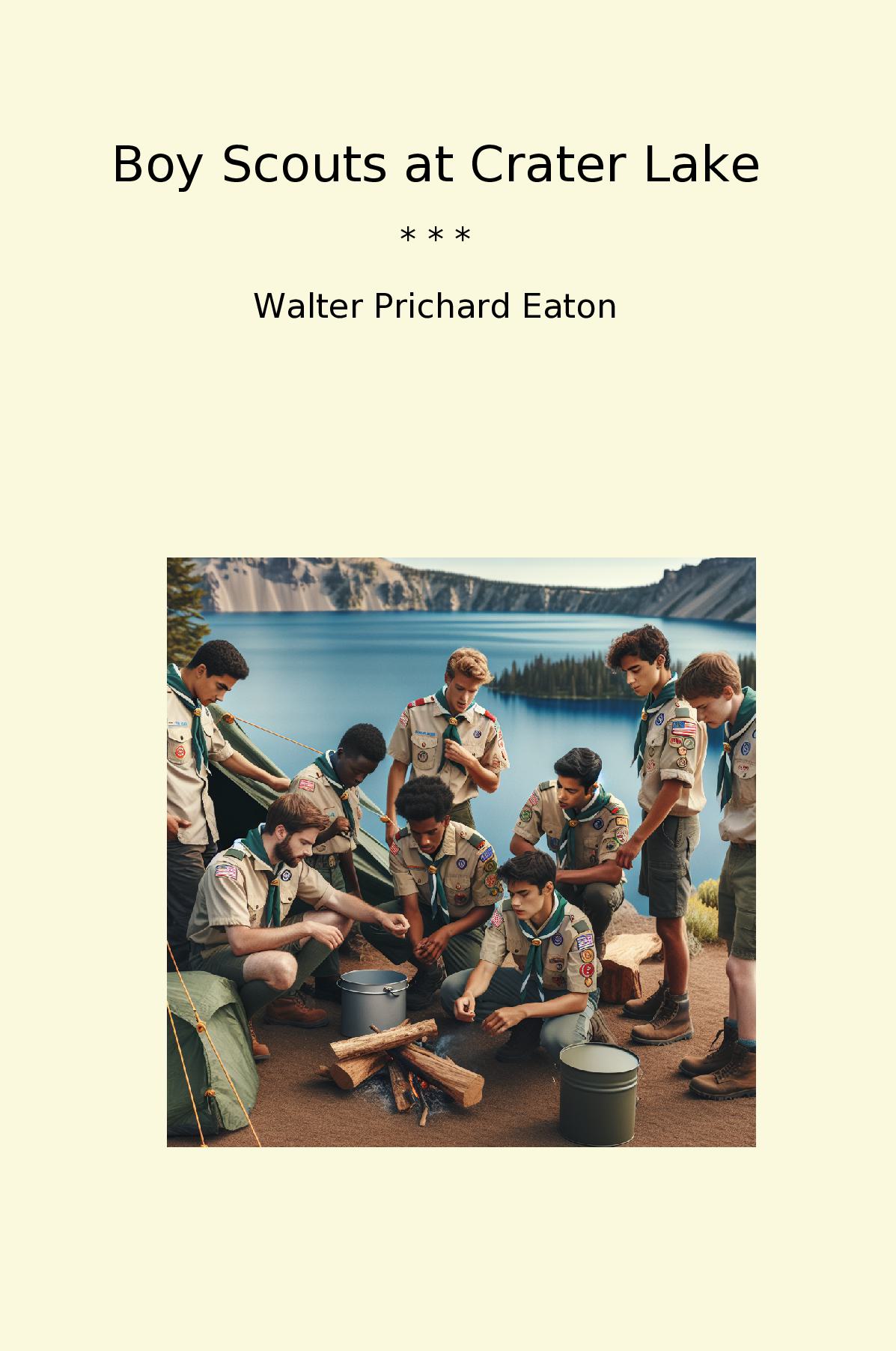 Boy Scouts at Crater Lake