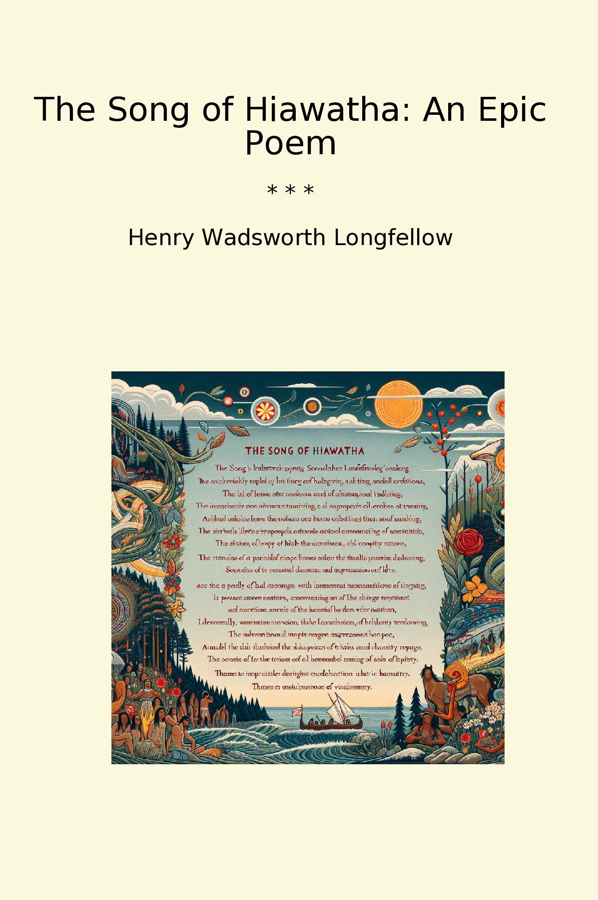 The Song of Hiawatha: An Epic Poem