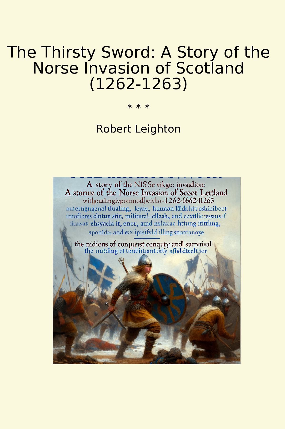 The Thirsty Sword: A Story of the Norse Invasion of Scotland (1262-1263)