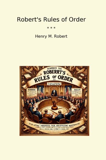 Robert's Rules of Order