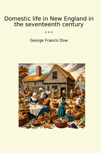 Domestic life in New England in the seventeenth century