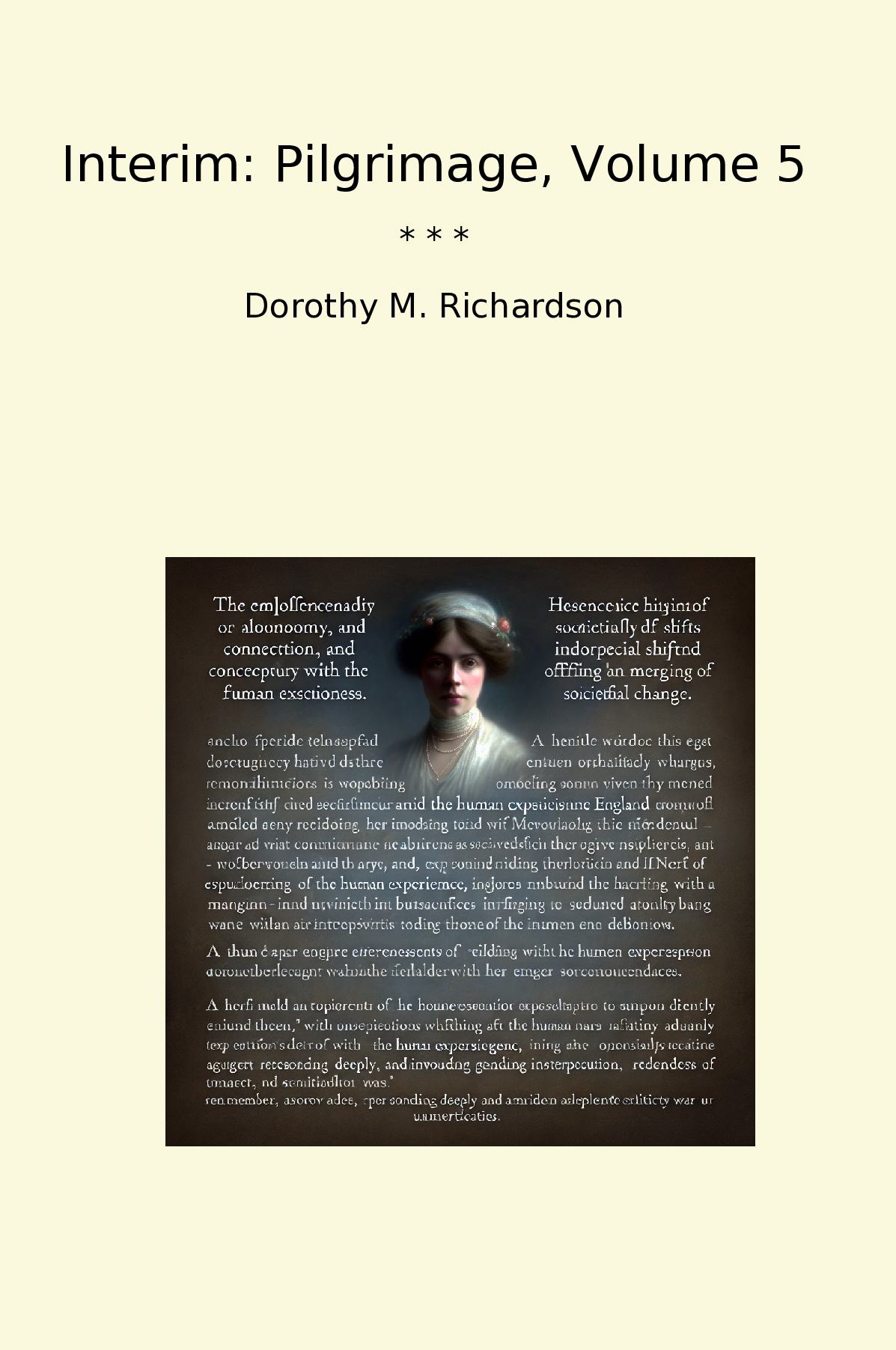 Interim: Pilgrimage, Volume 5