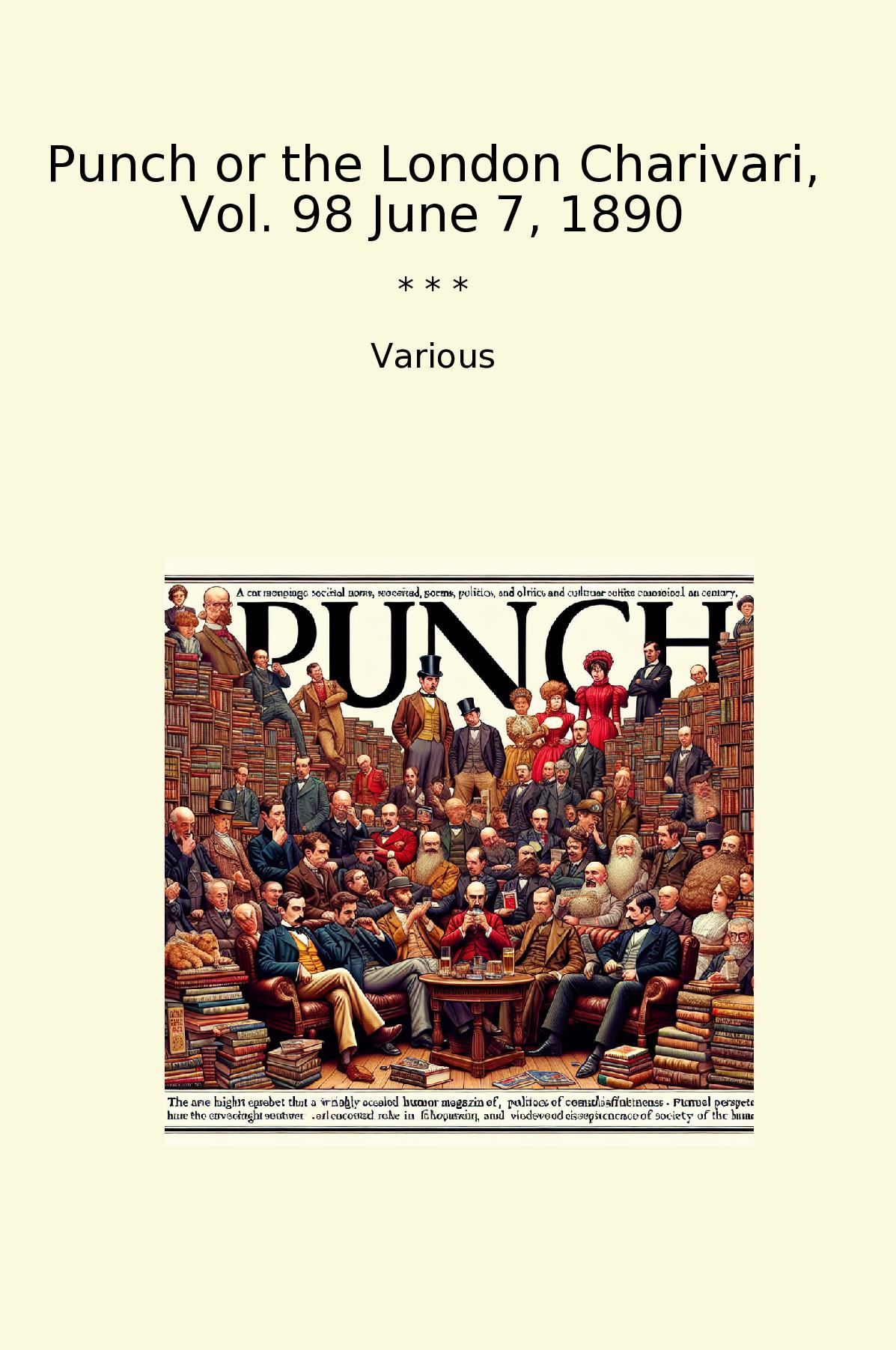 Punch or the London Charivari, Vol. 98 June 7, 1890
