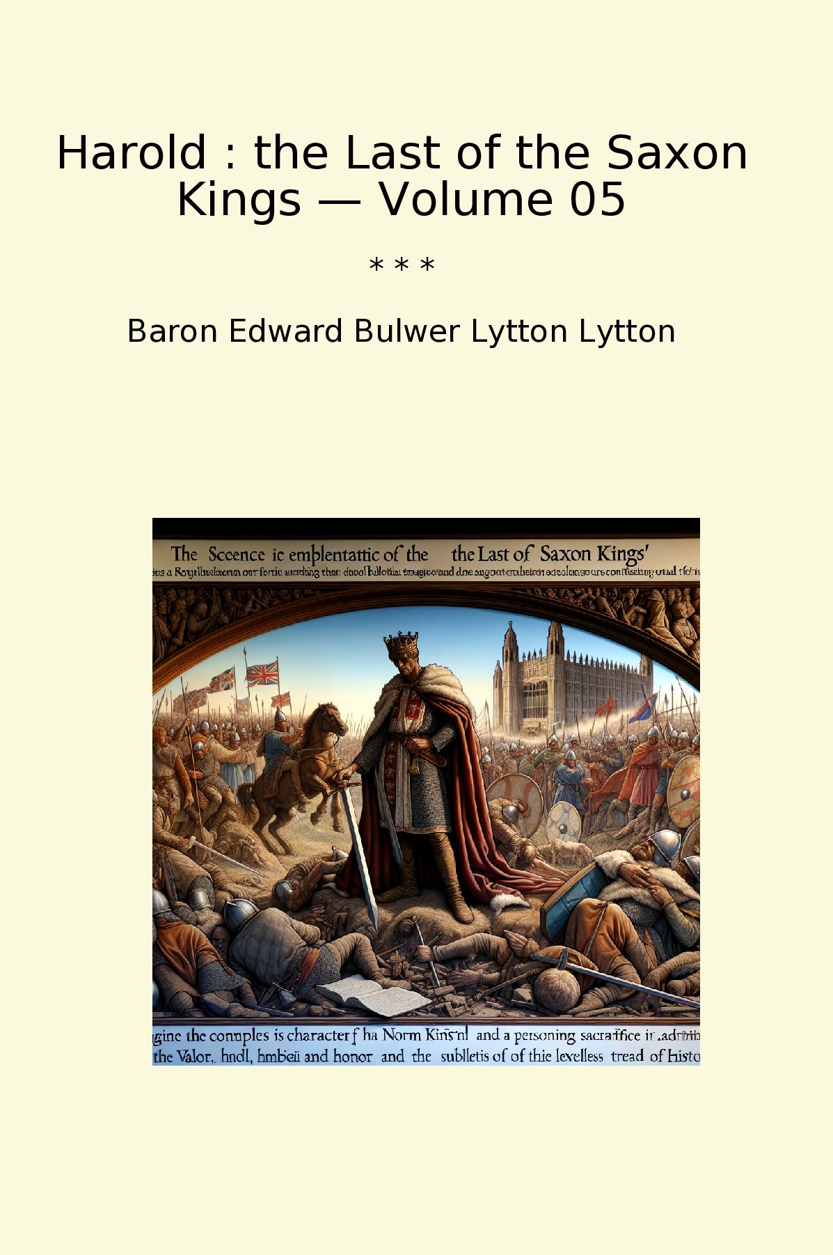 Harold : the Last of the Saxon Kings — Volume 05