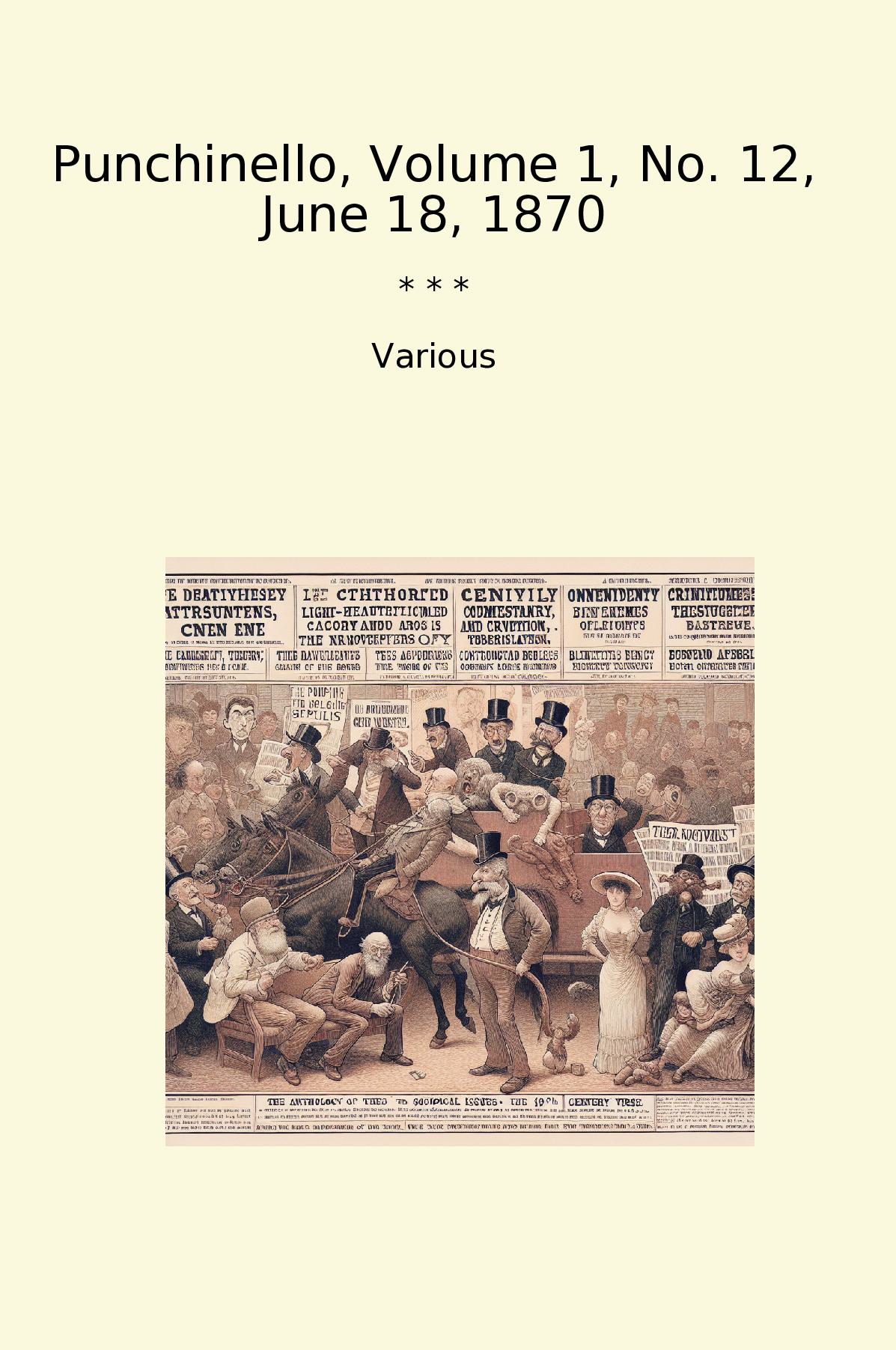 Punchinello, Volume 1, No. 12, June 18, 1870