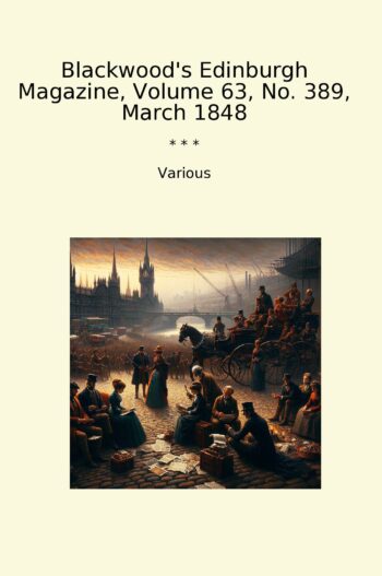 Blackwood's Edinburgh Magazine, Volume 63, No. 389, March 1848