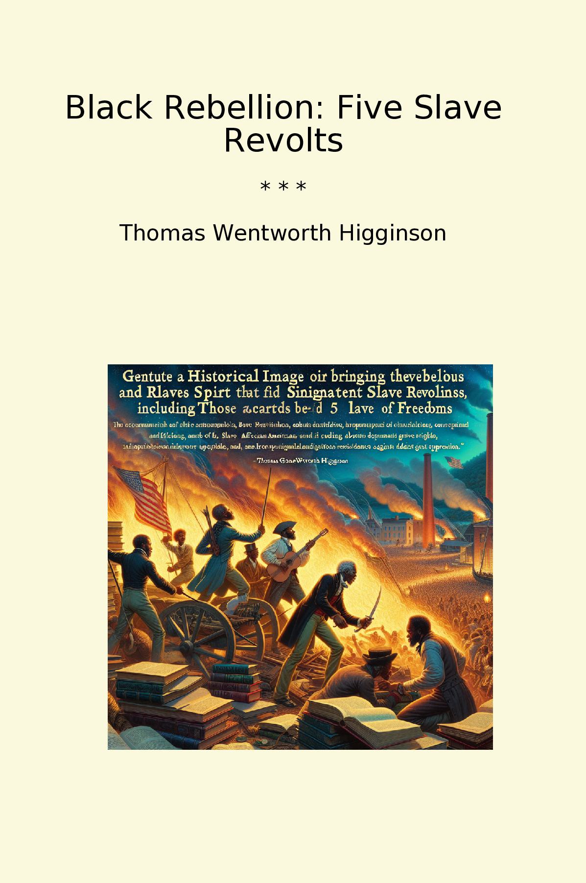 Black Rebellion: Five Slave Revolts