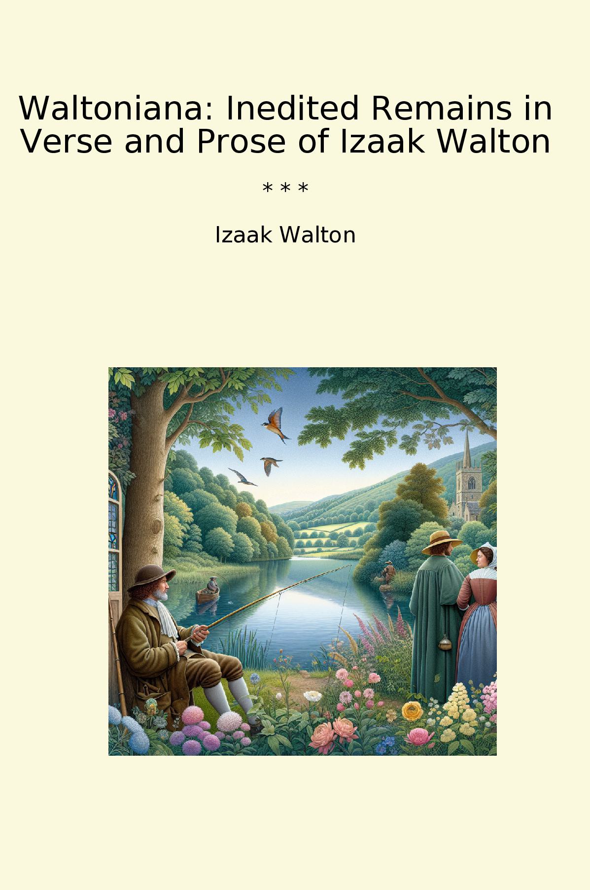 Waltoniana: Inedited Remains in Verse and Prose of Izaak Walton