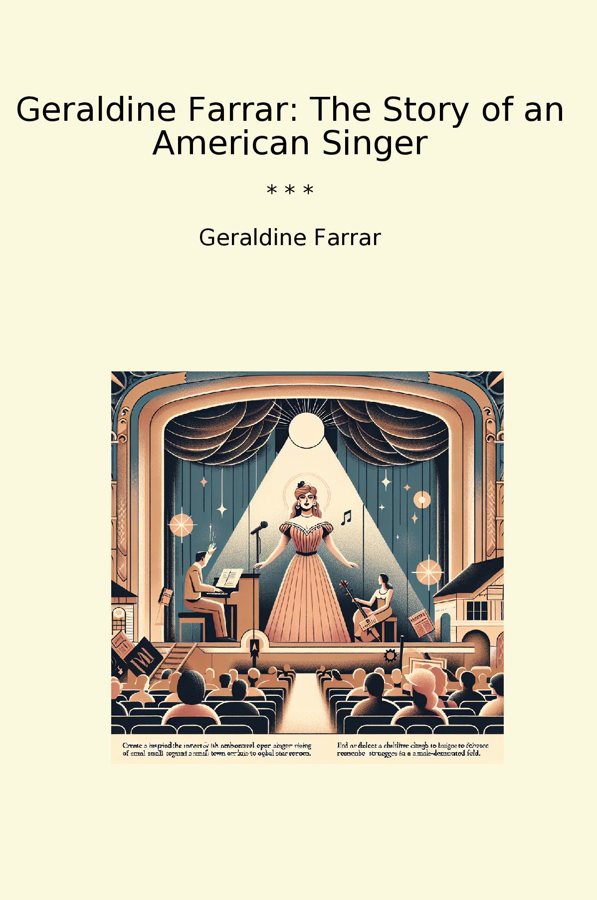 Geraldine Farrar: The Story of an American Singer