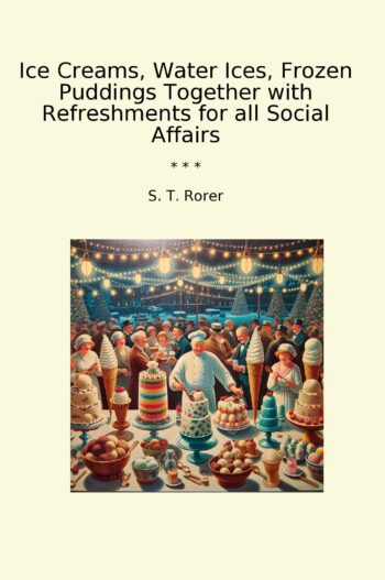 Ice Creams, Water Ices, Frozen Puddings Together with Refreshments for all Social Affairs