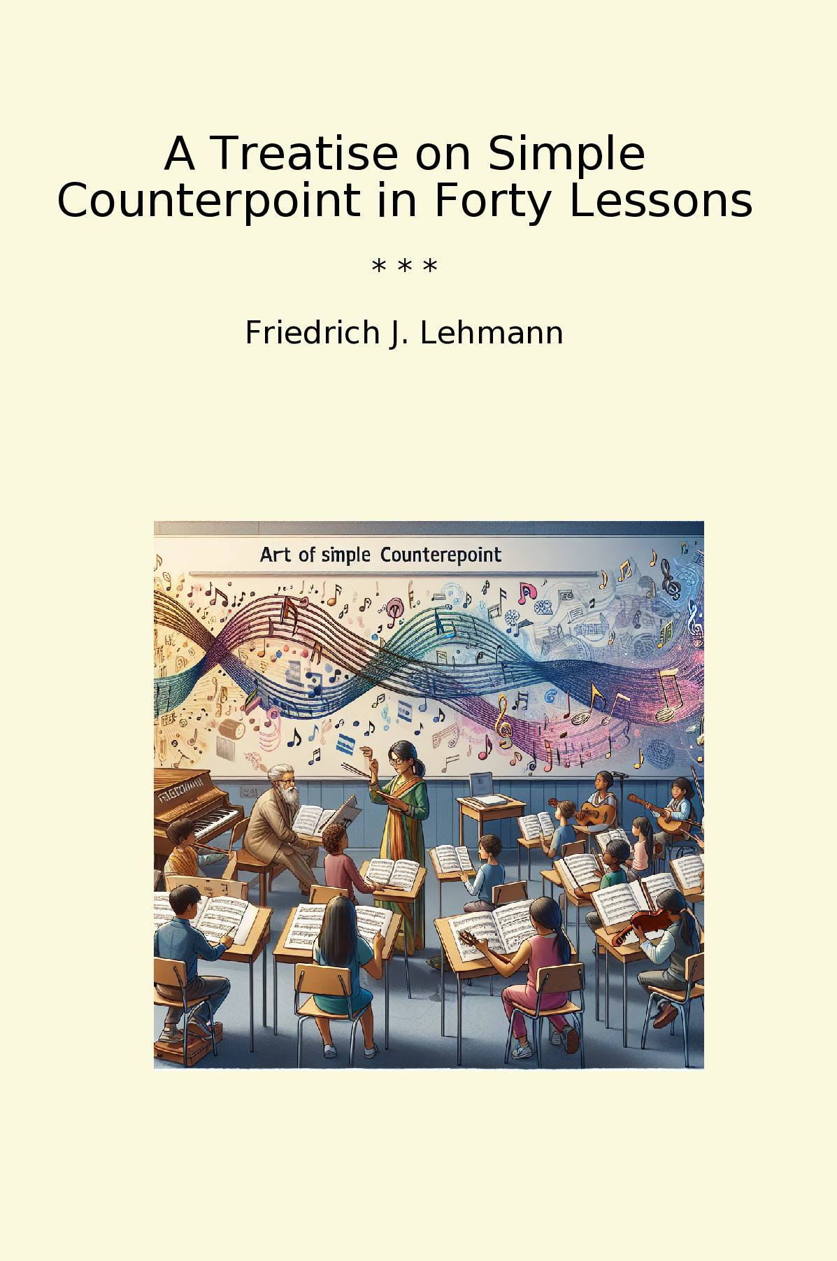 A Treatise on Simple Counterpoint in Forty Lessons